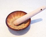 ごま香る。ほうれん草の胡麻和え作り方1写真