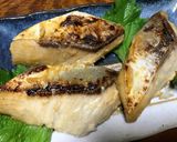 ぶりの漬け焼き♪酒かすと味噌で♪作り方9写真