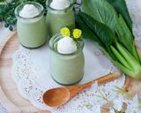 バナナと小松菜の♥ふわふわお野菜ムース作り方5写真