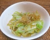 簡単に出来るホットきゃべつの和え物作り方2写真