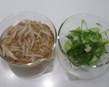 新牛蒡と九条葱の味噌汁作り方1写真
