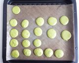 抹茶＆ホワイトチョコレートマカロン作り方3写真