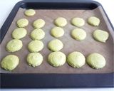 抹茶＆ホワイトチョコレートマカロン作り方4写真