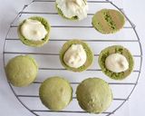 抹茶＆ホワイトチョコレートマカロン作り方5写真