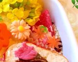 お花いっぱいオムライス♡作り方4写真
