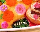 お花いっぱいオムライス♡作り方5写真