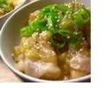 豚とキャベツのあんかけごはん☆作り方5写真