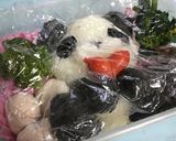我が家の定番パンダさん弁当作り方5写真