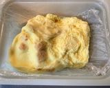 レンジでかぼちゃの卵焼き〜離乳食後期〜作り方5写真