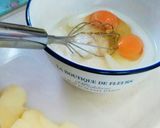 リンゴのカスピ海ヨーグルトケーキ作り方1写真