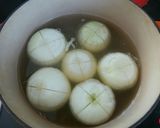 新玉ねぎの辛肉味噌のせ作り方2写真