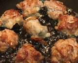 生姜焼き風〜豚こまの海苔唐揚げ作り方5写真