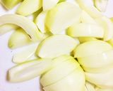鶏油で飴色玉ねぎ作り方1写真