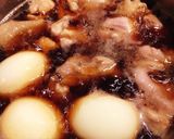 簡単20分☆鶏もも肉とゆで卵のさっぱり煮作り方4写真