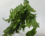 しそ梅と大葉のおにぎり　とろろ昆布かけ作り方4写真
