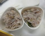 しそ梅と大葉のおにぎり　とろろ昆布かけ作り方7写真