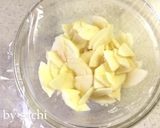 レンジで簡単!りんごの甘煮作り方1写真