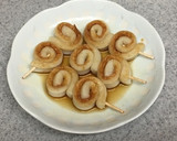 レンジで簡単♪くるくる竹輪の照り焼き風作り方5写真