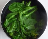 ちんげん菜花のナムル作り方1写真