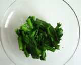 ちんげん菜花のナムル作り方3写真