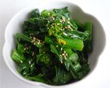 ちんげん菜花のナムル作り方4写真