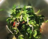 新わかめとレタスとカニカマのポン酢和え♪作り方5写真