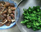 椎茸とブロッコリーとホタテのバター焼き作り方3写真