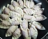 盛田トリュフソースでハンバーグ餃子作り方4写真