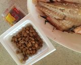 納豆と赤魚の混ぜご飯作り方1写真