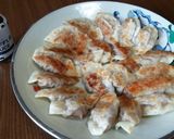 盛田トリュフソースでハンバーグ餃子作り方5写真