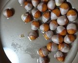 焼き銀杏　粉吹き作り方3写真