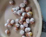 焼き銀杏　粉吹き作り方4写真