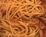 ワンパンで食卓まで♪巣ごもりナポリタン作り方5写真