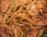 ワンパンで食卓まで♪巣ごもりナポリタン作り方6写真