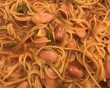 ワンパンで食卓まで♪巣ごもりナポリタン作り方7写真