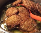 ♧豚ひき肉ピカタのきゅうりスープ作り方8写真