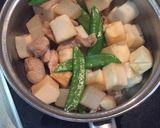 鶏肉と大根、はんぺんしみしみ煮込み☾作り方4写真