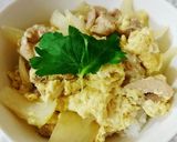 ふわっトロッ♡柚子胡椒の親子丼♡作り方16写真