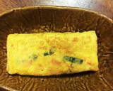 カニカマとネギの卵焼き作り方3写真