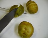 簡単！新じゃがフライ☆スパイラルカット作り方1写真