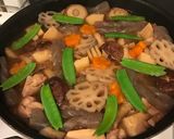 フライパンで簡単！基本の筑前煮、がめ煮♡作り方15写真