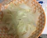 新玉ねぎソーメンチャンプルー作り方1写真