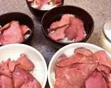 超簡単ローストビーフ丼作り方8写真
