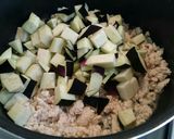 ナスとひき肉の味噌チーズ♡作り方4写真