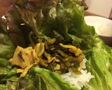 豚バラと高菜のレタス包み作り方3写真