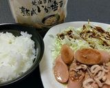 イカ塩辛魚肉ソーセージ炒め簡単アレンジ✨作り方6写真