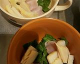 タケノコ入り茶碗蒸し作り方3写真