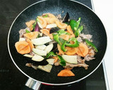 余り野菜で簡単豚の甘味噌炒め♪作り方4写真
