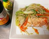 鮭のホイル焼きならぬ、ホイルかぶせ！！作り方8写真