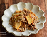 厚揚げ入り生姜焼き作り方6写真